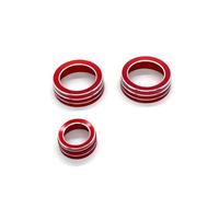 A/C Control Switch Knob Ring For CRV 2017 2018 2019 2020 2021 Air conditioning knob(RED)