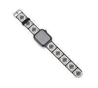 A-c-e of Spiders Silicone Watch Bands Compatible with IWatch Soft Wristbands Classic Replacement Strap