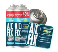 A/C FIX R1234yf air conditioning refill - 2x235 g - Air conditioning - Car air conditioning - Car air conditioning refill - R1234yf gas - gas cartridge - ECO - Air conditioning refill