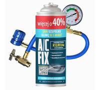 A/C FIX Replacement of R134a refrigerant gas 1x235 g for Air conditioning air conditioning pressure gauge, Air conditioner - Car air conditioning refill - R134a gas - gas cartridge - ECO