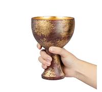 A&C Hero Holy Grail Cup Golden Holy Grail Cup Cosplay Prop, Gold, [STANDARD]