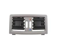A/C Louvre Vent For BMW E60 E61 5 Series AC Outlet Duct Trim Rear Air Conditioning Vent Grille Cover Air Vent Deflector Outlet(Red-Brown-Panel)