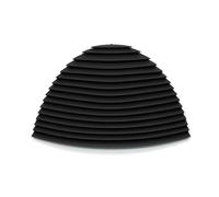 A/C Louvre Vent LHD RHD Car Front Dashboard Middle AC Vent Air Grille Panel Cover For Mercedes For Benz E Class 2003-2008 2118300054 Air Vent Deflector Outlet(Black-Speaker Cover)