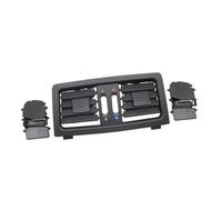 A/C Louvre Vent Rear Console Air Conditioning AC Vent Grille Panel Cover For BMW 5 Series E60 E61 2003 2004 2005 2006 2007 2008 2009 Air Vent Deflector Outlet(Black)