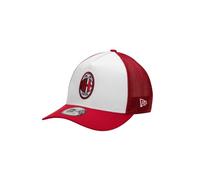 A.C. Milan Cappellino Trucker New Era X Ac Milan Con Logo Official Product, White, One Size