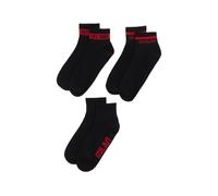 A.C. Milan Logo Short Socks, Pack of 3, Official Product, Child and Adult