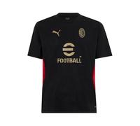 PUMA AC Milan Training Jersey Men, Black/For All Time Red, size Large