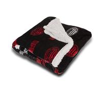 A.C.Milan Sherpa Fleece Blanket 130 x 160 cm Winter Double Layer Soft Warm Official Product