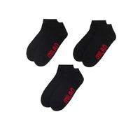 A.C. Milan Unisex Calzini Corti Con Logo 3 Pairs Official Product Adult (pack of 1)