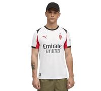 A.C. Milan Unisex's Maglia Gara Away Official Football Shirt 2025/2026, White, S