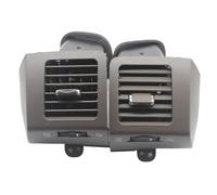 A/C Outlet Air Vent Panel Dashboard Air Vent Outlet Air Conditioning Conditioner Grille Compatible With Toyota For Land For Cruiser For Prado LC120 2003-2009(Brown)