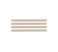 A/C Outlet Car Roof Air Conditioner Grille Vent Outlet Slip Accessories For Benz W447 W448 V Class For Vito V260 2015-2021 2022 2023 Car Air Vent(Beige 4 Pcs)