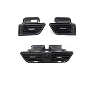 A/C Outlet For Skoda For Octavia 2015-2020 2021 Dashboard Left Right Center Rear Air Condition Outlet Vent 5ED820951 5ED819701 5ED819203 Car Air Vent(Black 3 PCS)