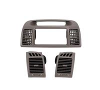 A/C Outlet For Toyota For Camry 5 2002 2003 2004 2005 2006 Fascia Auto Stereo Panel CD DVD Interior Accessories Air Vent Outlet Radio Dashboard Car Air Vent(Mahogany Color)