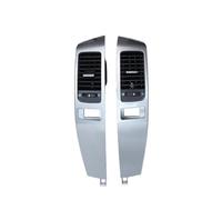 A/C Outlet For TOYOTA For PRADO GX470 LC-120 2003 2004 2005 2006 2007 2008 2009 Air Conditioning Outlet Rear Seat Anti Dust Outlet Cover(Silvery outlet)