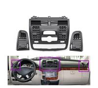 A/C Outlet LHD RHD Car Left Right Central Air Conditioner Ac Vent Grill Cover For Benz For Vito For Viano 2004-2015 6366800800 W636 W639 Car Air Vent(High-End B 3pcs)