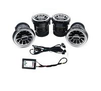 A/C Outlet Vent 256 Colours LED Car Dashboard Ambient Light Nozzle Refit Air Conditioner Outlet Vents For A3 S3 RS3 8V 8Y 8P 2004-2020