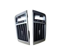 A/C Outlet Vent Car Dashboard Middle A/C Air Conditioner Outlet Assembly Conditioning Vents For Toyota For Land For Cruiser LC200 2008-2013 Air Conditioning Outlet(Silver-middle)