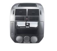 A/C Outlet Vent Fit For Volkswagen POLO 2004-2011 Central Control Air Outlet Cup Holder Central Control Frame Assembly Air Vent Grille(Model A)