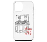 A Café Kind Of Day Relaxed Coffee Culture Case for iPhone 12/12 Pro