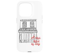 A Café Kind Of Day Relaxed Coffee Culture Case for iPhone 15 Pro