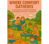 A Calming Coloring Book of Shared Peaceful Moments: Cozy Coloring Pages of Togetherness, Comfort, and Mindful Relaxation