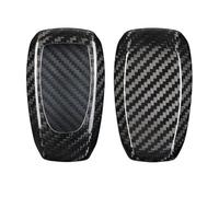 A+ Carbon Fiber Car Key Fob Case Cover For Subaru For Forester For Legacy For BRZ For Impreza For WRX Car Key Holder(Black Carbon Fiber B)