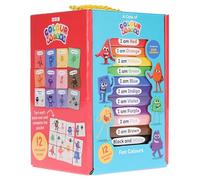 A Case of Colourblocks 12 Mini Books Collection Boxset (I am Red, I am Blue, I am Yellow, I am Green, I am Orange, I am Purple, I am Pink, I am Brown, Black and White, I am Indigo, I am Violet & Grey)