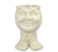 A cast iron face planter replica retro design decoration