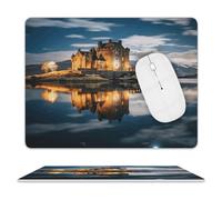 A Castle by The Lake Mouse Pad Mouse Mat 10 X 8 Inch