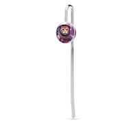 A Cat in Space Personalized Metal Hook Cute Bookmarks Page Markers for Book Lovers Men Women 1"/1.2"