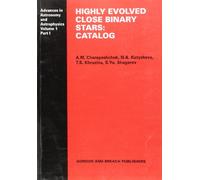 A Catalog: Vol 1 (Advances in Astronomy & Astrophysics)