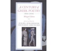 A Century of Greek Poetry, 1900-2000
