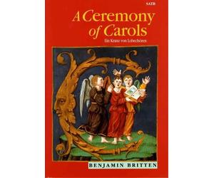 A Ceremony of Carols op. 28 Piano reduction mixed choir (SATB) and harp (piano)