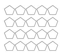 (A) Chain trellis for climbing plants, pentagonal ring, stainless steel vine support kit, garden wall decoration for Pothos vines Jikaix