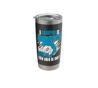 A Champion is Someone Training Game Wrestler Catch Wrestling Stainless Steel Insulated Tumbler