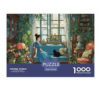 A Chaotic Cat Caf É Jigsaw Puzzles Puzzle for Adults Kids. 1000 Piece Impossible Challenge Toy Educational Games Home Decoration for Adults& Kids Age 14 Years Up 70x50cm/1000pcs