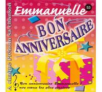 A Chaque Prénom Sa Chanson - Joyeux Bon Anniversaire Emmanuelle
