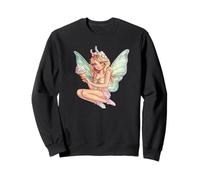 A Charming Fairy with Ice Cream for Dreamers Sweatshirt