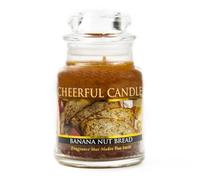 A Cheerful Giver Banana Nut Bread Jar Candle, Brown, 6 oz