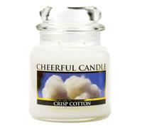A Cheerful Giver - Crisp Cotton - 16oz Scented Candle Jar - Cheerful Candle -135 Hours of Burn Time, Candles Gifts for Women