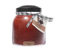 A Cheerful Giver - Evenings On The Porch Papa Scented Glass Jar Candle (34oz) with Lid & True to Life Fragrance Made in USA