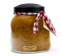 A Cheerful Giver - Honey Pear Cider - 34oz Papa Scented Candle Jar - Keepers of the Light - 155 Hours of Burn Time, Candles Gifts for Women
