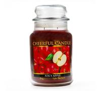 A Cheerful Giver - Juicy Apple - 24 oz Scented Candle Jar - Cheerful Candle -135 Hours of Burn Time, Candles Gifts for Women