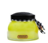 A Cheerful Giver - Lemon Butter Pound Cake - 22oz Mama Scented Candle Jar - Keepers of the Light - 125 Hours of Burn Time, Candles Gifts for Women