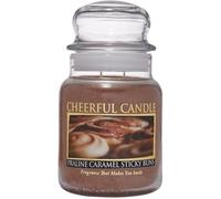 A Cheerful Giver Praline Caramel Sticky Buns Jar Candle, Brown, 6 oz