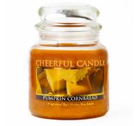 A Cheerful Giver - Pumpkin Cornbread - 16oz Scented Candle Jar - Cheerful Candle -135 Hours of Burn Time, Candles Gifts for Women
