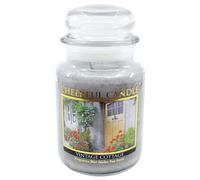 A Cheerful Giver Vintage Cottage 24 oz Jar Candle, Purple