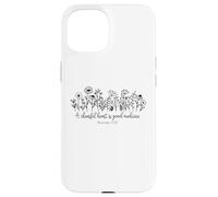 A cheerful heart is good medicine Christian God & Jesus Case for iPhone 15