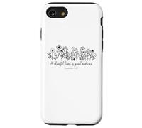 A cheerful heart is good medicine Christian God & Jesus Case for iPhone SE (2020) / 7/8